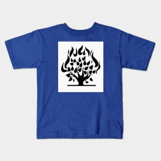 Burning Tree Kids T-Shirt